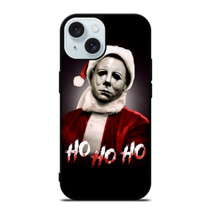 HALLOWEEN MICHAEL MYERS SANTA CLAUSE iPhone 15 Case Cover HALLOWEEN MICHAEL MYERS SANTA CLAUSE iPhone 15 Case Cover