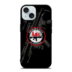 HECKLER AND KOCH RIFFLE iPhone 15 Case Cover HECKLER AND KOCH RIFFLE iPhone 15 Case Cover
