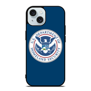 HOMELAND SECURITY USA BADGE iPhone 15 Case Cover HOMELAND SECURITY USA BADGE iPhone 15 Case Cover