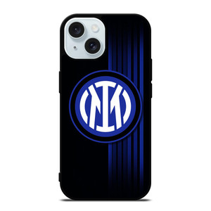INTER MILAN FOOTBALL CLUB BADGE iPhone 15 Case Cover INTER MILAN FOOTBALL CLUB BADGE iPhone 15 Case Cover