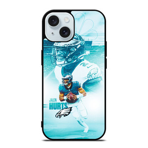 JALEN HURTS PHILADELPHIA EAGLES FOOTBALL iPhone 15 Case Cover