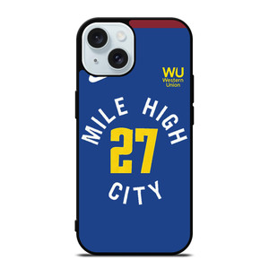 JAMAL MURRAY MILE HIGH CITY iPhone 15 Case Cover JAMAL MURRAY MILE HIGH CITY iPhone 15 Case Cover