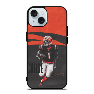 JAMARR CHASE CINCINNATI BENGALS NFL iPhone 15 Case Cover