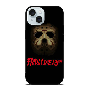 JASON VOORHES FRIDAY THE 13TH 8 BIT ART iPhone 15 Case Cover JASON VOORHES FRIDAY THE 13TH 8 BIT ART iPhone 15 Case Cover