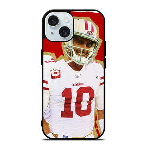 JIMMY GAROPPOLO SAN FRANCISCO 49ERS NFL iPhone 15 Case Cover JIMMY GAROPPOLO SAN FRANCISCO 49ERS NFL iPhone 15 Case Cover