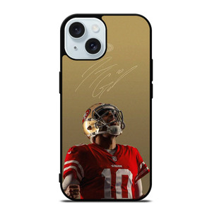 JIMMY GAROPPOLO SAN FRANCISCO 49ERS iPhone 15 Case Cover JIMMY GAROPPOLO SAN FRANCISCO 49ERS iPhone 15 Case Cover