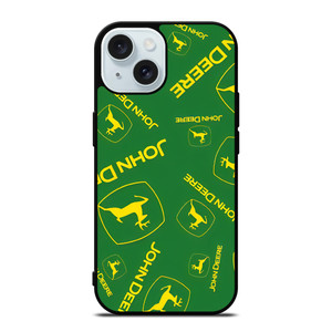 JOHN DEERE LOGO COLLAGE iPhone 15 Case Cover