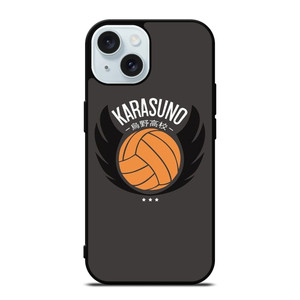 KARASUNO HAIKYUU VOLLEYBALL LOGO iPhone 15 Case Cover