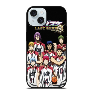 KUROKO BASKETBALL LAST GAME iPhone 15 Case Cover KUROKO BASKETBALL LAST GAME iPhone 15 Case Cover