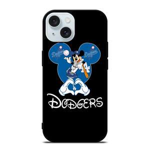 LOS ANGELES DODGERS MICKEY MOUSE ICON iPhone 15 Case Cover