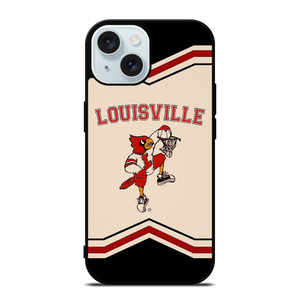 LOUISVILLE CARDINALS BASKETBALL ICON iPhone 15 Case Cover