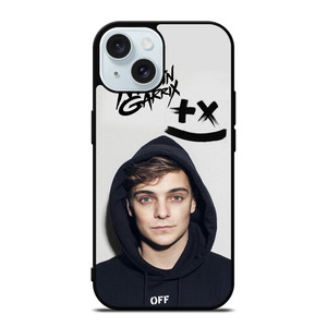 MARTIN GARRIX OFF WHITE LOGO iPhone 15 Case Cover MARTIN GARRIX OFF WHITE LOGO iPhone 15 Case Cover