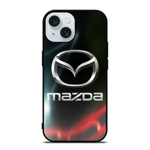 MAZDA CAR METAL LOGO iPhone 15 Case Cover