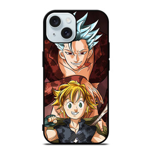 MELIODAS AND BAN SEVEN DEADLY SINS iPhone 15 Case Cover