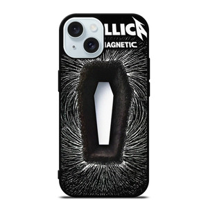 METALLICA DEATH MAGNETIC ALBUM iPhone 15 Case Cover METALLICA DEATH MAGNETIC ALBUM iPhone 15 Case Cover