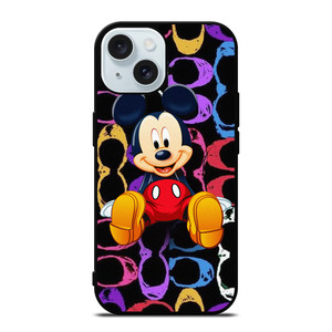 MICKEY MOUSE COACH NEW YORK CUTE iPhone 15 Case Cover
