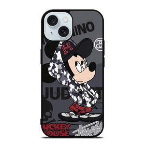 MICKEY MOUSE MOSCHINO iPhone 15 Case Cover MICKEY MOUSE MOSCHINO iPhone 15 Case Cover