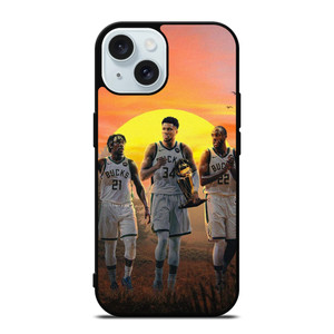 MILWAUKEE BUCKS NBA CHAMPIONS PLAYER iPhone 15 Case Cover MILWAUKEE BUCKS NBA CHAMPIONS PLAYER iPhone 15 Case Cover