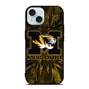 MISSOURI TIGERS FOOTBALL FOOTBALL SYMBOL iPhone 15 Case Cover MISSOURI TIGERS FOOTBALL FOOTBALL SYMBOL iPhone 15 Case Cover