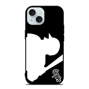 MLB CHICAGO WHITE SOX LOGO iPhone 15 Case Cover MLB CHICAGO WHITE SOX LOGO iPhone 15 Case Cover