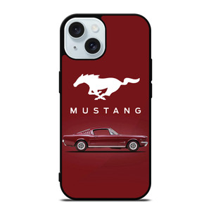 MUSTANG FASTBACK LOGO iPhone 15 Case Cover MUSTANG FASTBACK LOGO iPhone 15 Case Cover