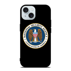 NATIONAL SECURITY AGENCY NSA USA BADGE iPhone 15 Case Cover NATIONAL SECURITY AGENCY NSA USA BADGE iPhone 15 Case Cover