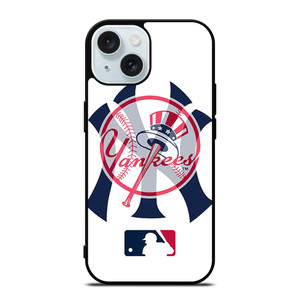 NEW YORK YANKEES LOGO BADGE iPhone 15 Case Cover NEW YORK YANKEES LOGO BADGE iPhone 15 Case Cover