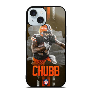NICK CHUBB CLEVELAND BROWNS NFL 2 iPhone 15 Case Cover NICK CHUBB CLEVELAND BROWNS NFL 2 iPhone 15 Case Cover