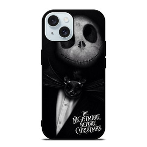 NIGHTMARE BEFORE CHRISTMAS JACK SKELLINGTON SCARY iPhone 15 Case Cover NIGHTMARE BEFORE CHRISTMAS JACK SKELLINGTON SCARY iPhone 15 Case Cover