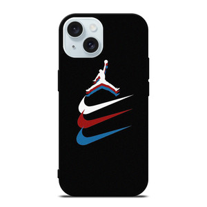 NIKE AIR JORDAN TRIPLE LOGO iPhone 15 Case Cover NIKE AIR JORDAN TRIPLE LOGO iPhone 15 Case Cover