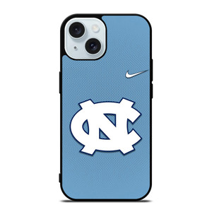 NORTH CAROLINA TAR HEELS NIKE ICON iPhone 15 Case Cover NORTH CAROLINA TAR HEELS NIKE ICON iPhone 15 Case Cover