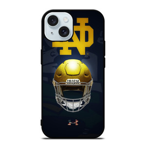 NOTRE DAME FIGHTING IRISH HELMET UNDER ARMOUR iPhone 15 Case Cover NOTRE DAME FIGHTING IRISH HELMET UNDER ARMOUR iPhone 15 Case Cover
