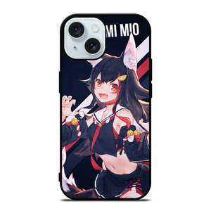 OOKAMI MIO ANIME 2 iPhone 15 Case Cover OOKAMI MIO ANIME 2 iPhone 15 Case Cover