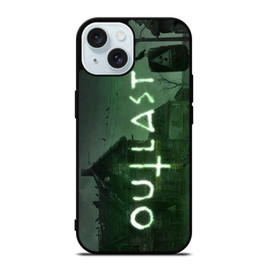 OUTLAST 2 GAMES LOGO iPhone 15 Case Cover OUTLAST 2 GAMES LOGO iPhone 15 Case Cover