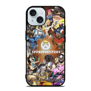 OVERWATCH GAMES ALL CHARACTERS iPhone 15 Case Cover OVERWATCH GAMES ALL CHARACTERS iPhone 15 Case Cover