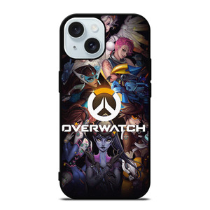 OVERWATCH GAMES ALL LOGO iPhone 15 Case Cover OVERWATCH GAMES ALL LOGO iPhone 15 Case Cover