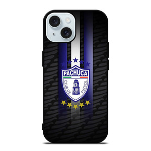PACHUCA CLUB DE FOOTBALL CARBON iPhone 15 Case Cover PACHUCA CLUB DE FOOTBALL CARBON iPhone 15 Case Cover