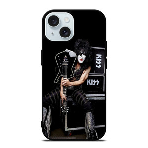 PAUL STANLEY KISS IBANEZ iPhone 15 Case Cover PAUL STANLEY KISS IBANEZ iPhone 15 Case Cover