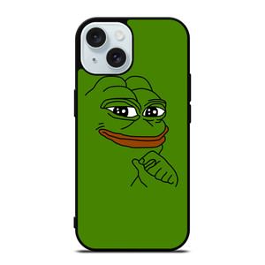 PEPE THE FROG REEEE iPhone 15 Case Cover PEPE THE FROG REEEE iPhone 15 Case Cover