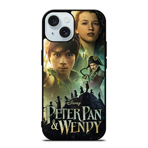 PETER PAN AND WENDY DISNEY MOVIES POSTER iPhone 15 Case Cover PETER PAN AND WENDY DISNEY MOVIES POSTER iPhone 15 Case Cover
