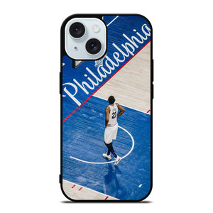 PHILADELPHIA BASKETBALL PHILADELPHIA SIXERS iPhone 15 Case Cover PHILADELPHIA BASKETBALL PHILADELPHIA SIXERS iPhone 15 Case Cover
