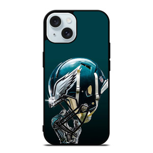 PHILADELPHIA EAGLES HELMET NFL iPhone 15 Case Cover PHILADELPHIA EAGLES HELMET NFL iPhone 15 Case Cover