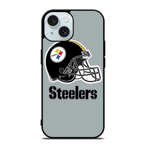 PITTSBURGH STEELERS HELMET NFL iPhone 15 Case Cover PITTSBURGH STEELERS HELMET NFL iPhone 15 Case Cover