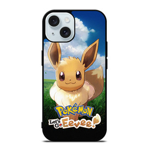 POKEMON LETS GO EEVEE iPhone 15 Case Cover POKEMON LETS GO EEVEE iPhone 15 Case Cover