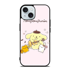 POMPOMPURIN SANRIO CARTOON iPhone 15 Case Cover POMPOMPURIN SANRIO CARTOON iPhone 15 Case Cover