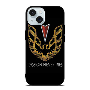 PONTIAC PASSION NEVER DIES EMBLEM iPhone 15 Case Cover PONTIAC PASSION NEVER DIES EMBLEM iPhone 15 Case Cover