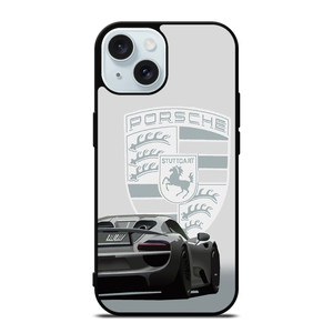 PORSCHE 918 SPIDER SUPER CAR iPhone 15 Case Cover PORSCHE 918 SPIDER SUPER CAR iPhone 15 Case Cover