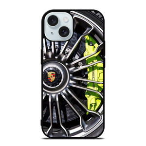 PORSCHE WHEEL CUSTOM iPhone 15 Case Cover PORSCHE WHEEL CUSTOM iPhone 15 Case Cover