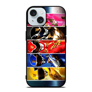 POWER RANGERS MEGAFORCE COLLAGE iPhone 15 Case Cover POWER RANGERS MEGAFORCE COLLAGE iPhone 15 Case Cover