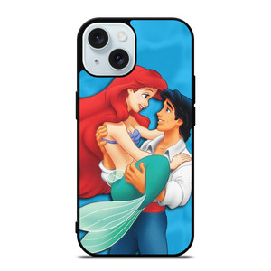 PRINCE ERIC AND PRINCESS ARIEL CARTOON DISNEY iPhone 15 Case Cover PRINCE ERIC AND PRINCESS ARIEL CARTOON DISNEY iPhone 15 Case Cover